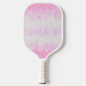 Funky Boho Abstract Mozaïek Pomoseksuele Vlag Pickleball Paddle (Achterkant)