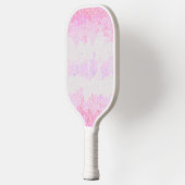 Funky Boho Abstract Mozaïek Pomoseksuele Vlag Pickleball Paddle (Links)