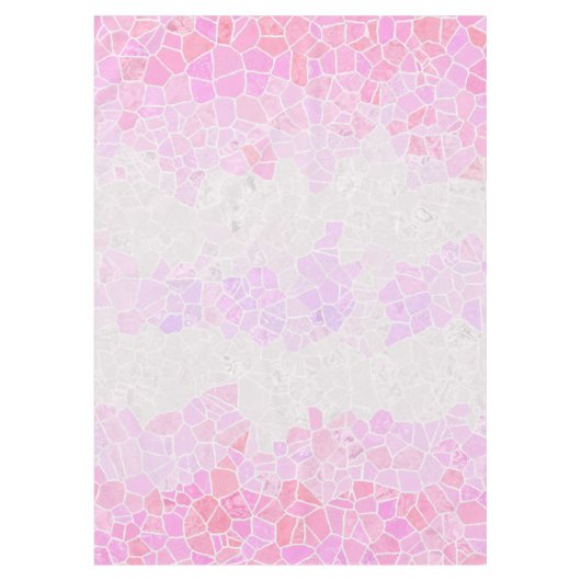 Funky Boho Abstract Mozaïek Pomoseksuele Vlag Tafelkleed (Voorkant)