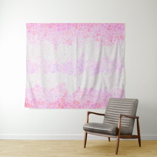 Funky Boho Abstract Mozaïek Pomoseksuele Vlag Wandkleed (In Situ (horizontaal))
