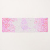 Funky Boho Abstract Mozaïek Pomoseksuele Vlag Yogamat (Achterkant (horizontaal))
