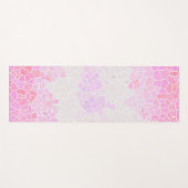 Funky Boho Abstract Mozaïek Pomoseksuele Vlag Yogamat (Voorkant (horizontaal))