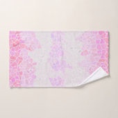 Funky Boho Abstract Mozaïek Pomosexual Pride Flag Bad Handdoek (Handdoek)
