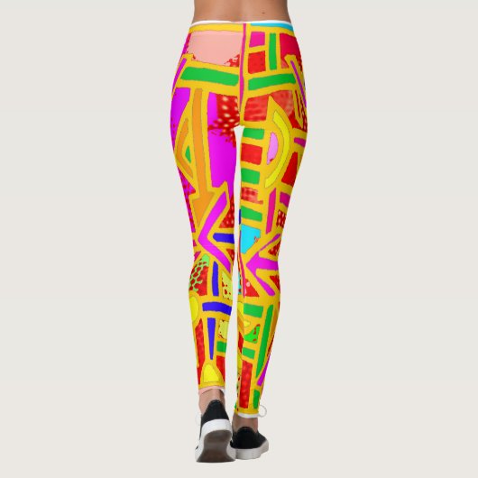 Funky Boho Leggings (Achterkant)