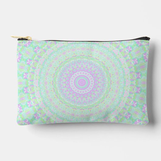 Funky Boho Muted Pastel Trippy Hippie Mandala Etui (Voorkant)