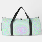 Funky Boho Muted Pastel Trippy Hippie Mandala Plunjezak (Achterkant)