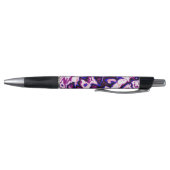 Funky Boho Retro Marmer Strepen Genderfluid Pride Pen (Bodem)