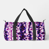 Funky Boho Retro Marmer Strepen Genderfluid Pride Plunjezak (Voorkant)