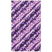 Funky Boho Retro Marmer Strepen Genderfluid Pride Tafelkleed (Voorkant)