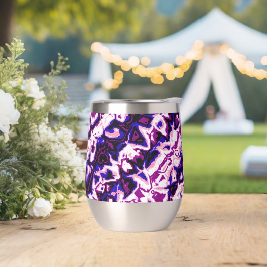 Funky Boho Retro Marmeren Strepen Genderfluid Prid (Huwelijk)