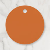 Funky Bold Font Bedankjes Labels (Achterkant)