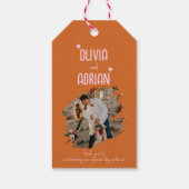 Funky Bold Font Cadeaulabel (Achterkant)