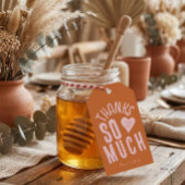 Funky Bold Font Cadeaulabel