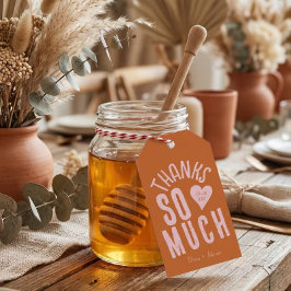 Funky Bold Font Cadeaulabel