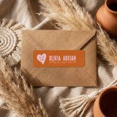 Funky Bold Font Etiket