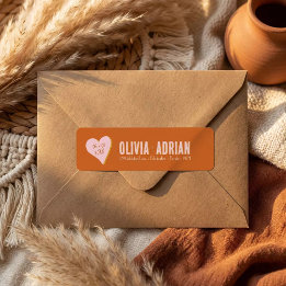 Funky Bold Font Etiket