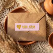 Funky Bold Font Etiket