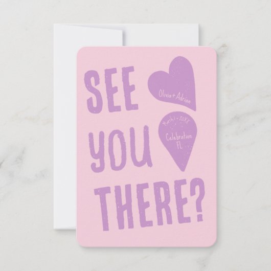 Funky Bold Font Kaart (Voorkant)