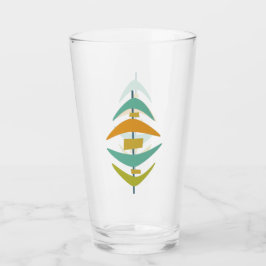 Funky Boomerang Mid Century Modern Glas