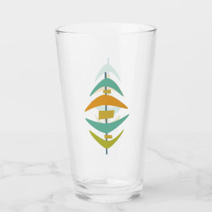 Funky Boomerang Mid Century Modern Glas