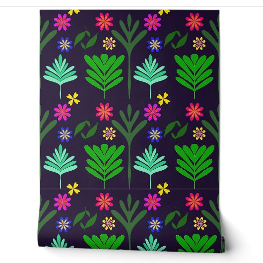 Funky Botanicals wallpaper Phunktanicals by Mimma Behang (Afrollen)