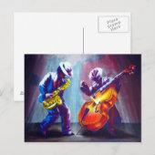 Funky Briefkaart (Voorkant / Achterkant)