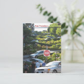 Funky Briefkaart van San Francisco! (Staand voorkant)