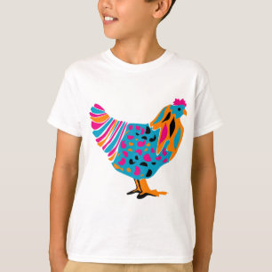 Funky Bright Chicken T-shirt