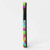 Funky Bright Colorful Pixels Mosaic Case-Mate iPhone Case (Achterkant/links)