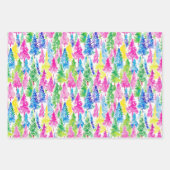 Funky Bright Kerstthema Inpakpapier Vel (Voorkant 2)