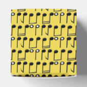 Funky Bright Musical Notes Patroon Favor Box Bedankdoosjes (Bovenkant)