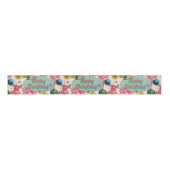 Funky Bright Retro Christmas Grosgrain Lint (Voorkant)