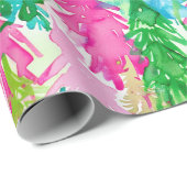 Funky Brights Christmas Tree  Cadeaupapier (Rol Hoek)