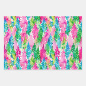 Funky Brights Christmas Tree Inpakpapier Vel (Voorkant)