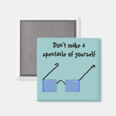 Funky Bril Magneet (Voorkant / Achterkant)