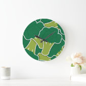 Funky broccoli grote klok (Huis)