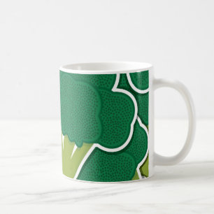 Funky broccoli koffiemok
