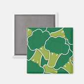 Funky broccoli magneet (Voorkant / Achterkant)