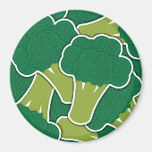 Funky broccoli magneet (Voorkant)
