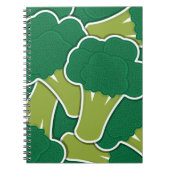 Funky broccoli notitieboek (Voorkant)