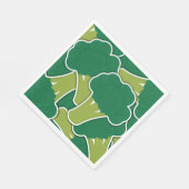 Funky broccoli servet (Hoek)