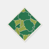 Funky broccoli servet (Hoek)