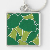 Funky broccoli sleutelhanger (Voorkant)