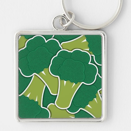 Funky broccoli sleutelhanger (Voorkant)