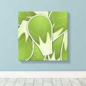 Funky brussel sprot canvas afdruk (Insitu (Houten vloer))