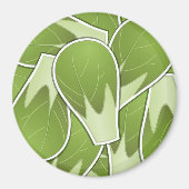 Funky brussel sprot magneet (Voorkant)
