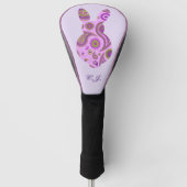 Funky Bunny in Crazy Paisley Golfheadcover (Voorkant)