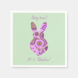 Funky Bunny in Crazy Paisley Paper Services Servet