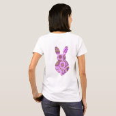 Funky Bunny in Crazy Paisley T-shirt (Achterkant volledig)