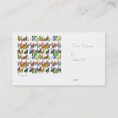 Funky Bunny Visitekaartje (Achterkant)